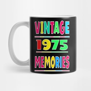 Vintage 1975 memories Mug